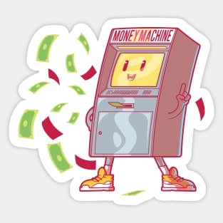 Money Machine Sticker